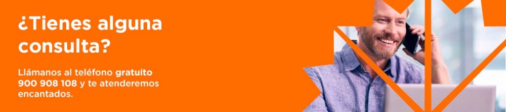 Preguntas frecuentes Tienes alguna consulta? Llámanos al teléfono gratuito 900 908 108